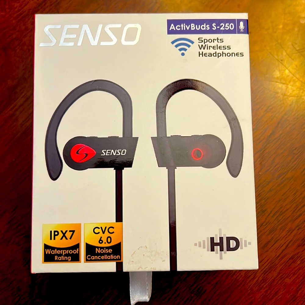 Senso Sports Wireless Headphones